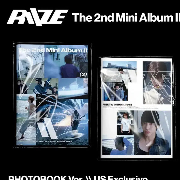[BUNJANG] RIIZE Mini Album Vol. 2 Photobook (Photocard Excluded) / 라이즈 앨범 미니 2집 포토북 포카 없음 그외 다 잇음