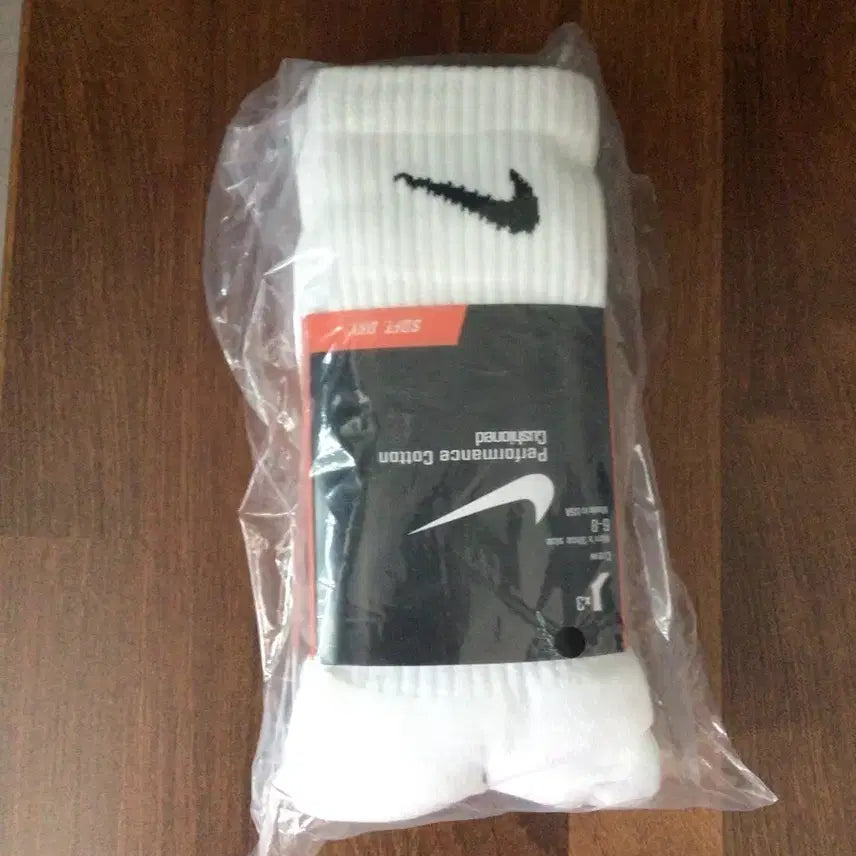 [BUNJANG] Nike Performance Cotton Cushion Socks 3-Pack Set / 나이키 퍼포먼스 코튼 쿠션 삭스 3족 세트