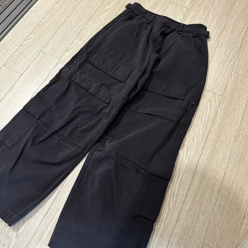 [BUNJANG] Politeru No Manual Dyed Cargo Pants Charcoal / 폴리테루 노메뉴얼 다이드 카고 팬츠 차콜 2
