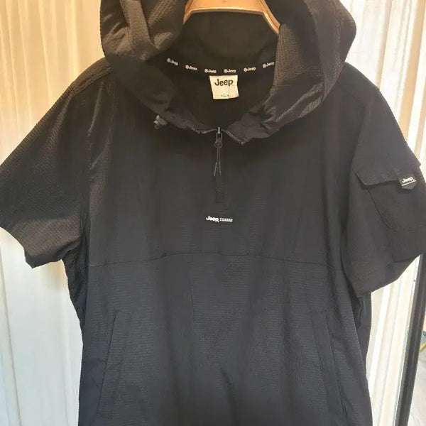 [BUNJANG] Jeep Short Sleeve Anorak / 지프 반팔 후드 아노락 m