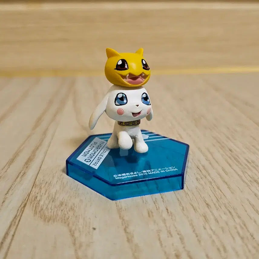 [BUNJANG] Digimon Digicolle Plotmon & Nyaromon Figure / 디지코레 플롯트몬&야옹몬