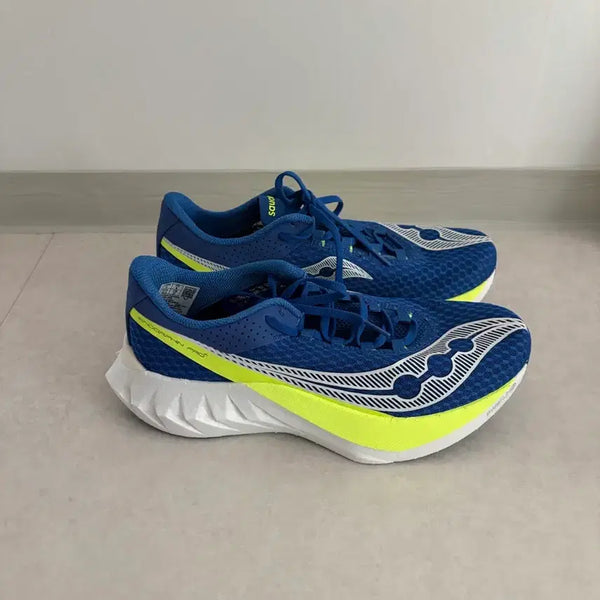 [BUNJANG] Saucony Endorphin Pro 4 Lapis/Citron Running Shoes (270mm) / 써코니 엔돌핀 프로 4 LAPIS/CITRON 러닝화 270