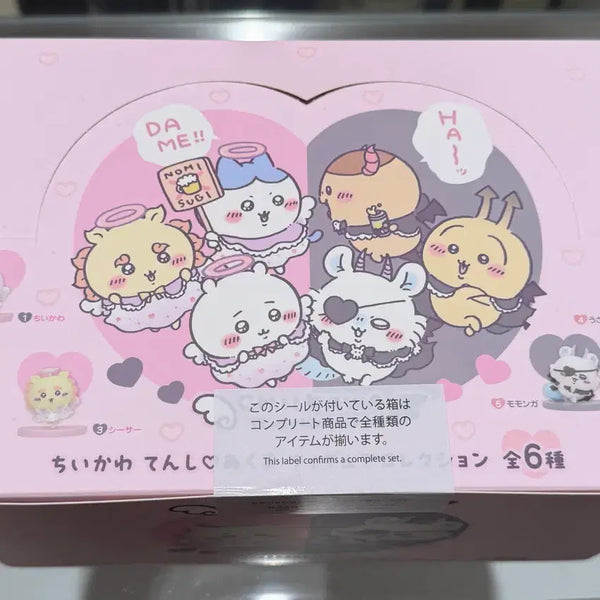 [BUNJANG] Magical Chiikawa Angel & Devil Figure Complete Box Set (6 Types) / 매지컬 치이카와 천사와악마 피규어 6종 컴플리트 박스 세트
