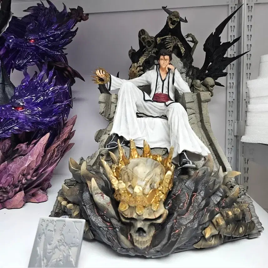 [BUNJANG] Black Wing Aizen Bleach Resin Statue / 블랙윙 아이젠 블리치 레진