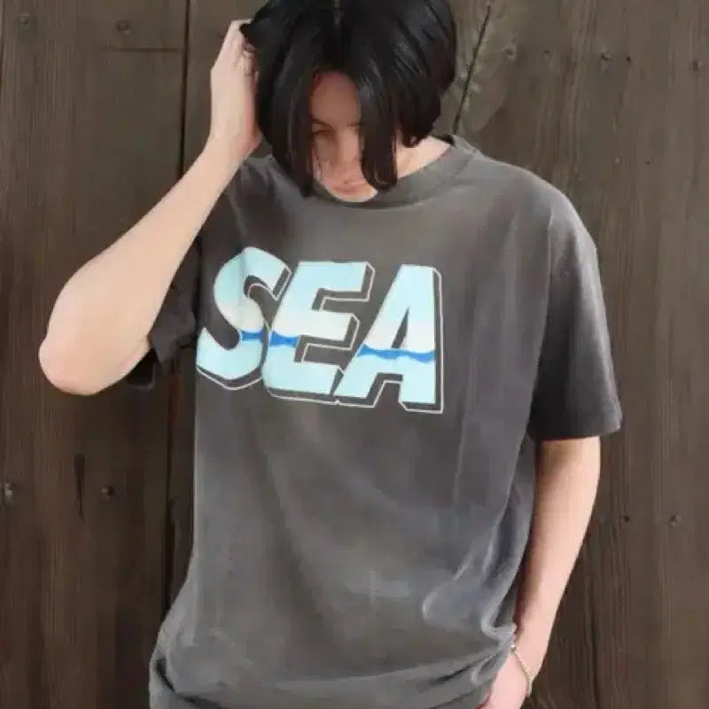 [BUNJANG] Saint Michael 21aw Wind and Sea Collaboration T-Shirt XL / 세인트미카엘 21aw 윈드앤씨 콜라보 티셔츠 XL