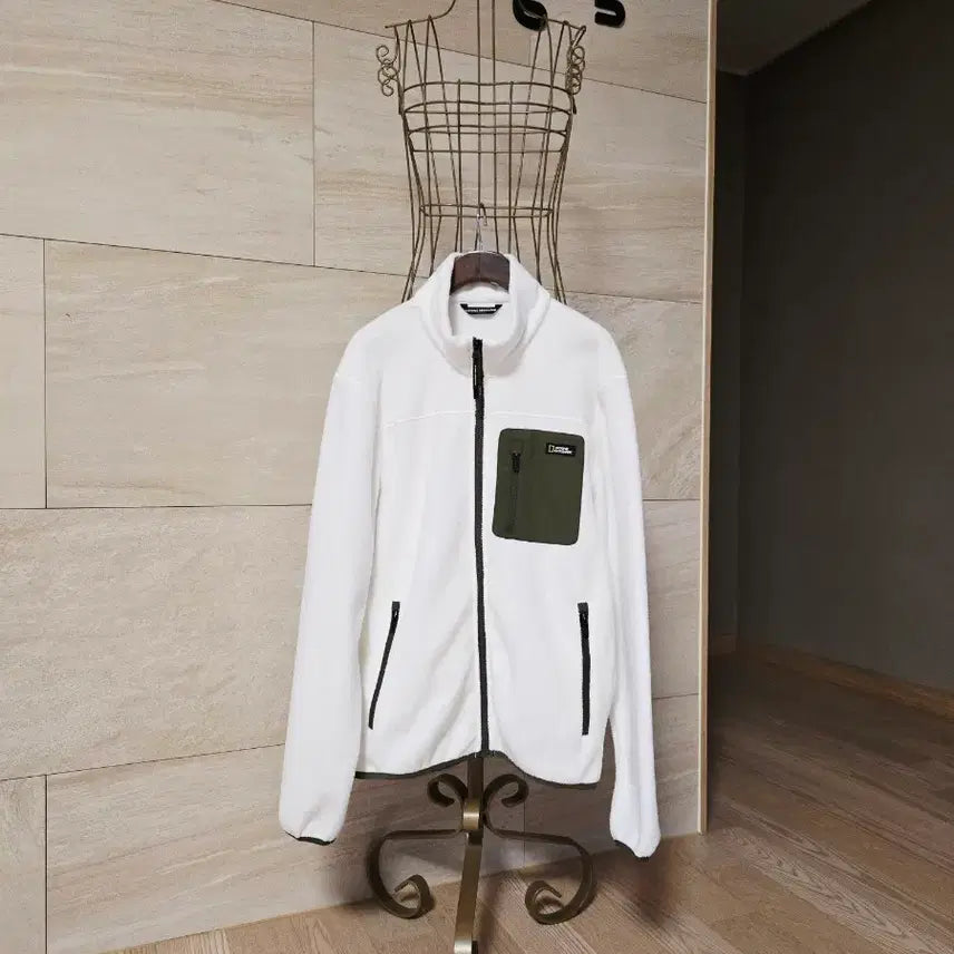 [BUNJANG] National Geographic Men's Fleece Jacket Size M / [m] 내셔널지오그래픽 남성 플리스 자켓