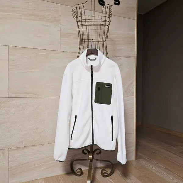[BUNJANG] National Geographic Men's Fleece Jacket Size M / [m] 내셔널지오그래픽 남성 플리스 자켓