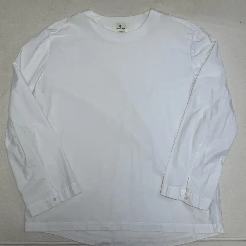 [BUNJANG] Years Ago EZ GOING Woven T-Shirt L / 이얼즈어고 이지고잉 우븐티셔츠 L
