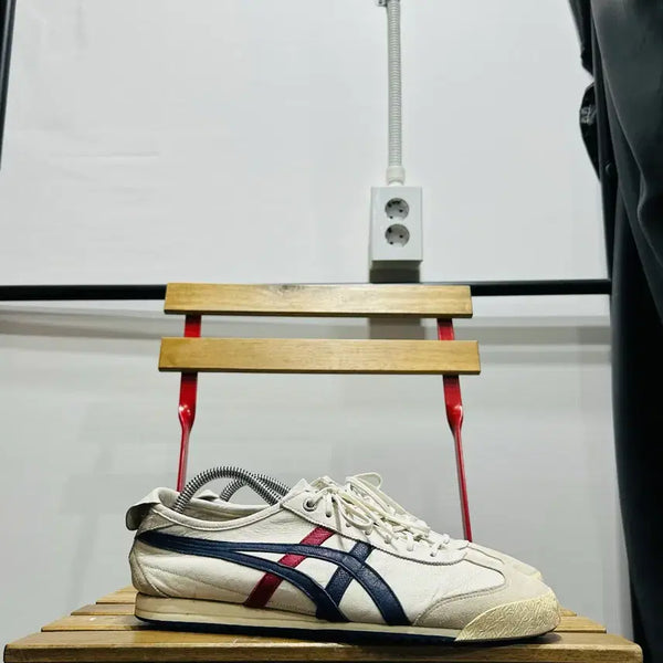 [BUNJANG] Onitsuka Tiger Mexico 66 Sneakers White Navy Red / 270) 오니츠카타이거 운동화 남성 멕시코66 화이트 네이비 레드