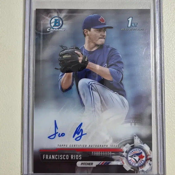 [BUNJANG] Juan Francisco Rios 2017 MLB Autograph Card Toronto Blue Jays / 2017 mlb 후안 프란시스코 리오스 친필오토카드 토론토블루제이스