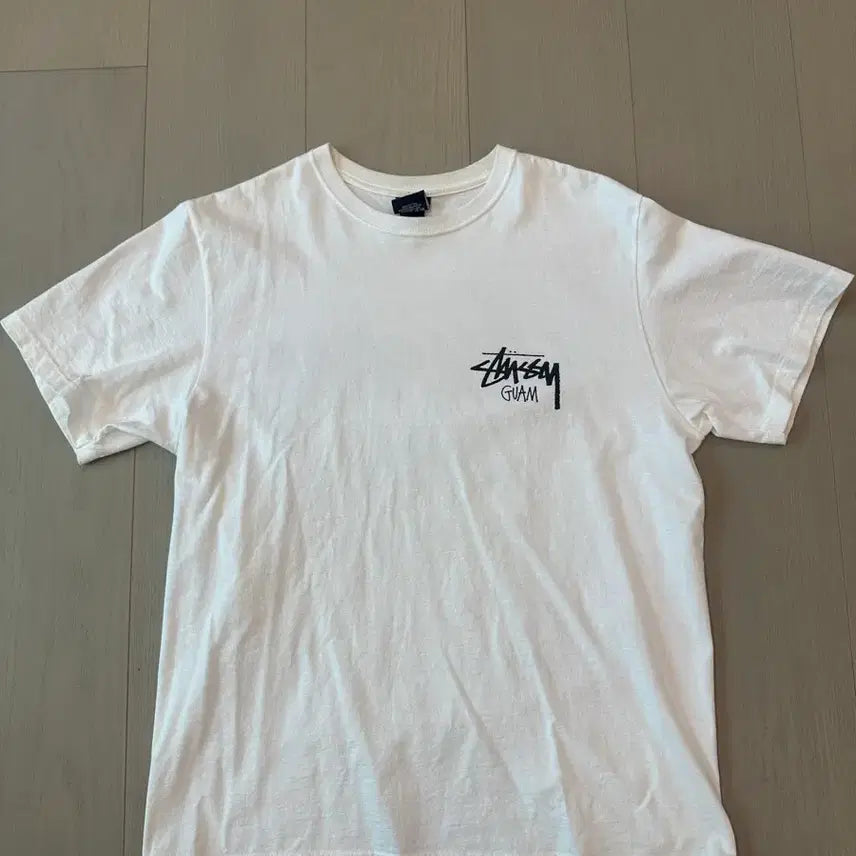 [BUNJANG] Stussy Guam Short Sleeve T-Shirt White / 스투시 괌 화이트 m