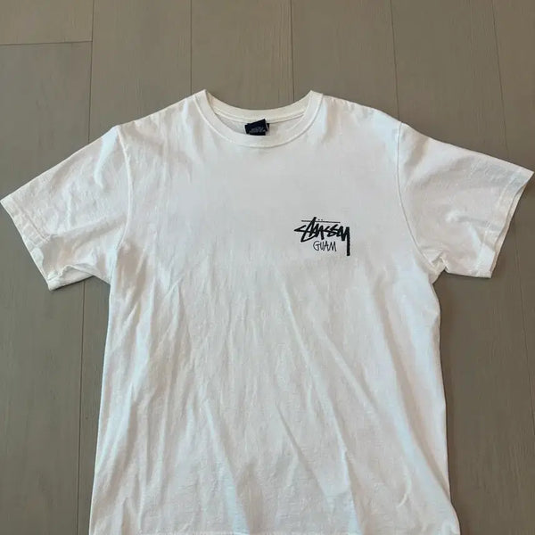 [BUNJANG] Stussy Guam Short Sleeve T-Shirt White / 스투시 괌 화이트 m