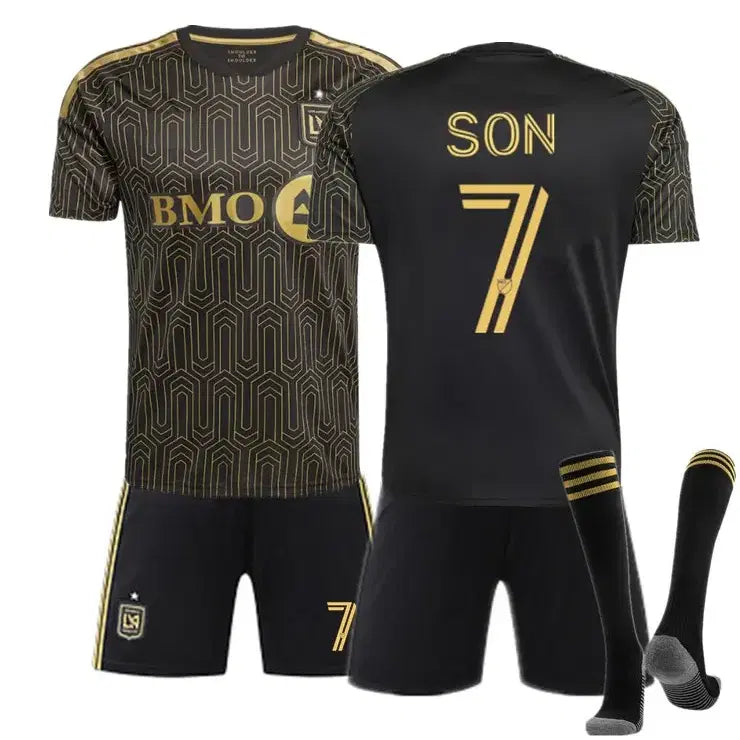[BUNJANG] Son Heung-min 2026 LA FC Home Player Edition Kit - Junior/Kids / NEW 2026 LA FC 홈 유니폼 세트 손흥민 축구복 주니어 키즈