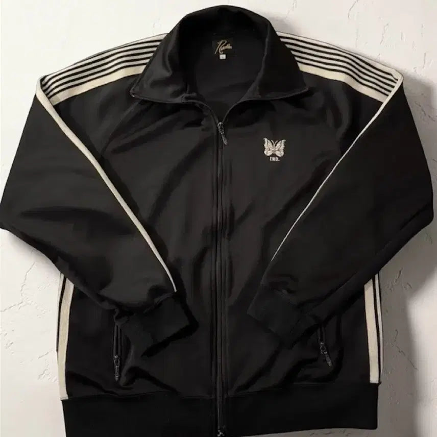 [BUNJANG] Needles x END. Track Jacket Black Pearl / 니들스 x end  트랙 자켓 블랙 펄