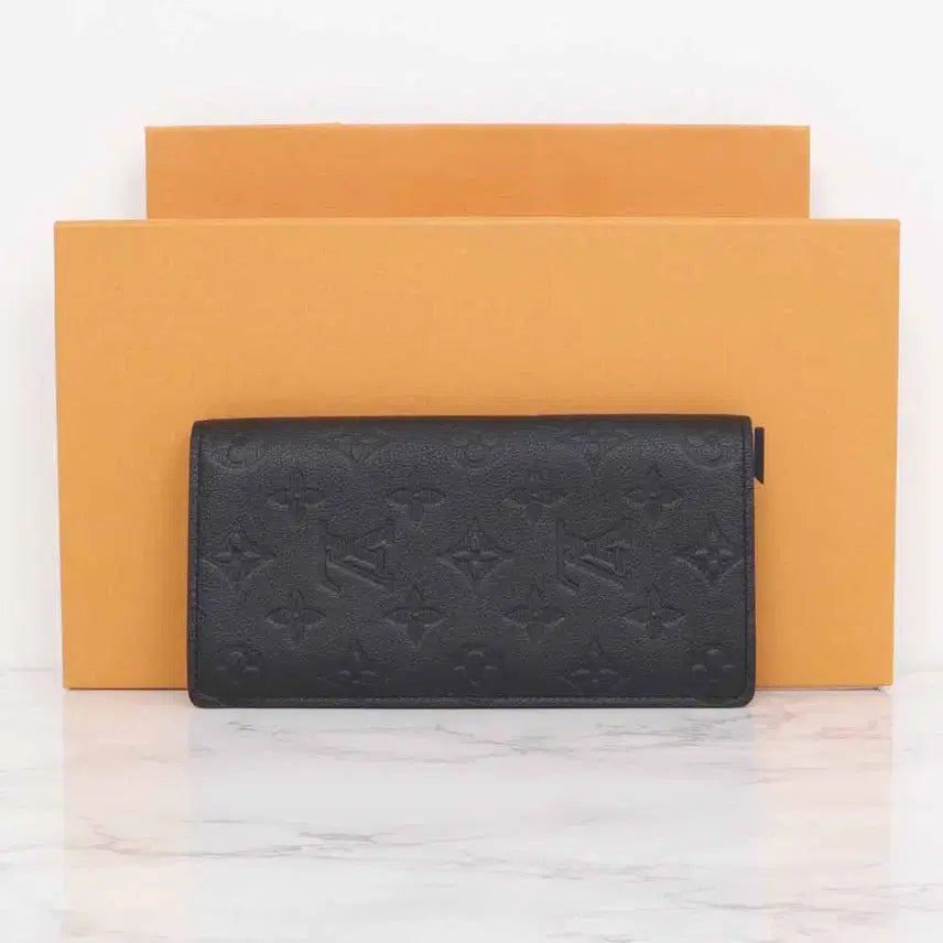 [BUNJANG] Louis Vuitton Monogram Shadow Brazza Wallet Black M62900 / 루이비통 모노그램 섀도우 브라짜 월릿 블랙 M62900