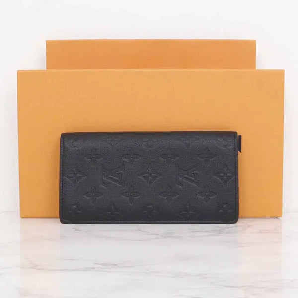 [BUNJANG] Louis Vuitton Monogram Shadow Brazza Wallet Black M62900 / 루이비통 모노그램 섀도우 브라짜 월릿 블랙 M62900