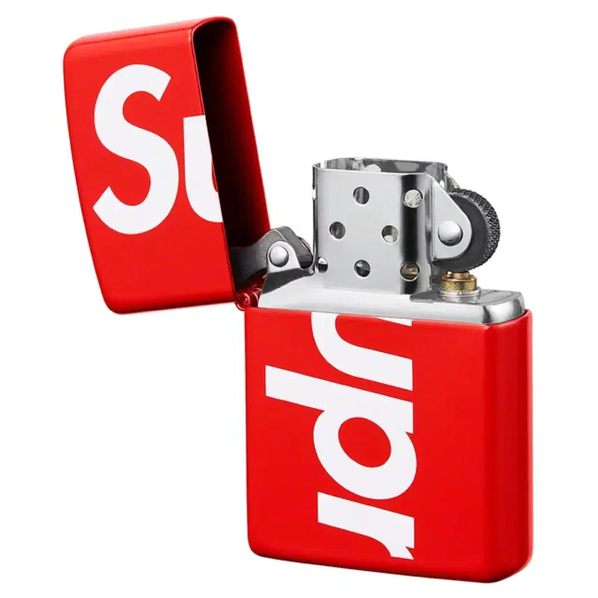 [BUNJANG] Supreme Logo Zippo Lighter Red / Supreme Logo Zippo 슈프림 지포 라이터 레드