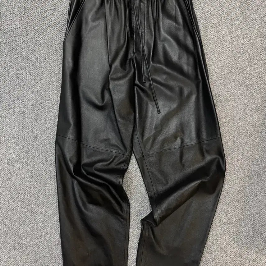 [BUNJANG] Juun.J Leather Pants / 준지 레더 팬츠
