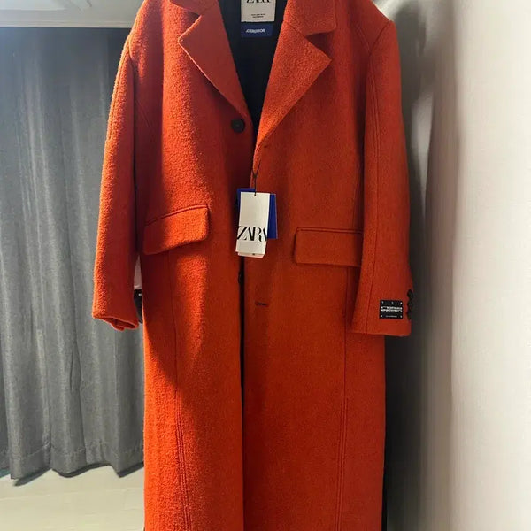[BUNJANG] ADER error x Zara Collaboration Coat XS Orange New / 아더에러 자라 콜라보 코트 xs 새상품