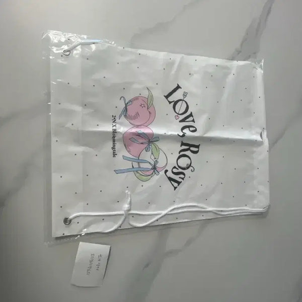 [BUNJANG] 2AN Bloomingtale Gym Sack - Blue / 미개봉 투에이엔 짐색 블루밍테일 2an bloomingtale