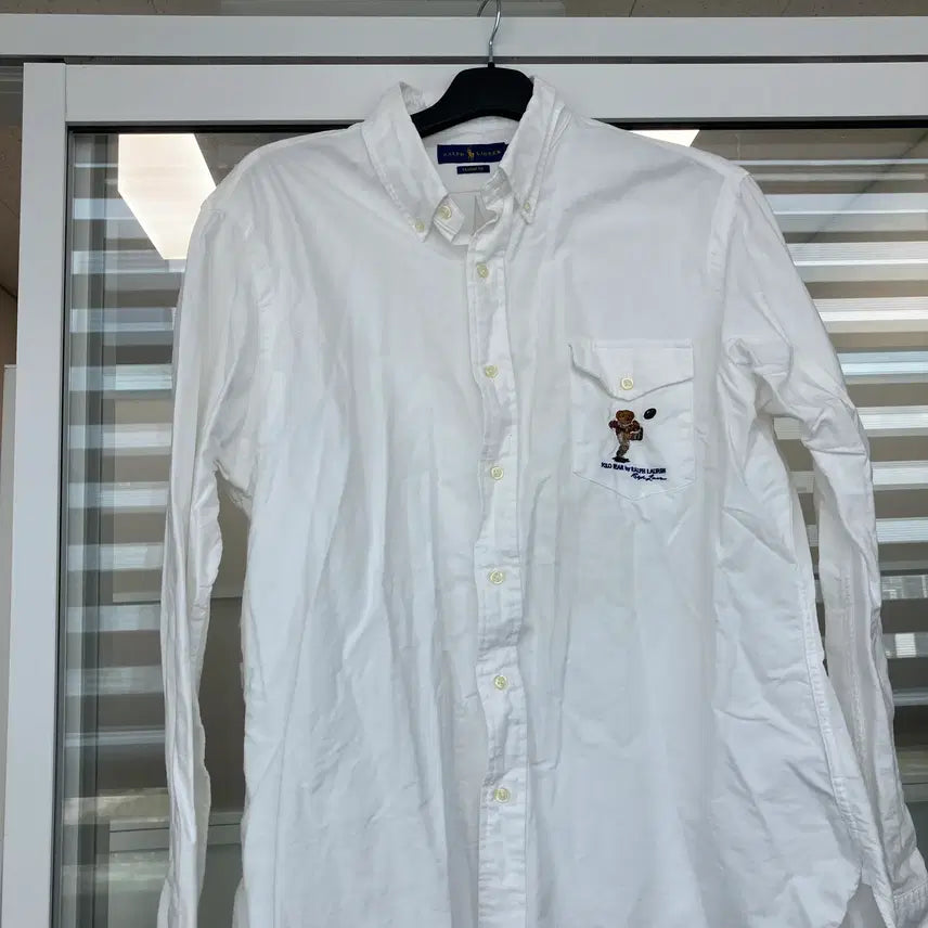 [BUNJANG] Polo Ralph Lauren Rugby Bear Oxford Shirt XL / 폴로 랄프로렌 럭비베어 옥스포드 셔츠 XL