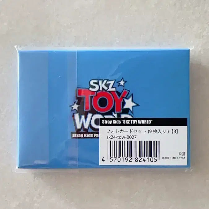 [BUNJANG] Stray Kids SKZ TOY WORLD Photocard Set (9 pieces) / 스트레이키즈 포토카드 세트 9매입