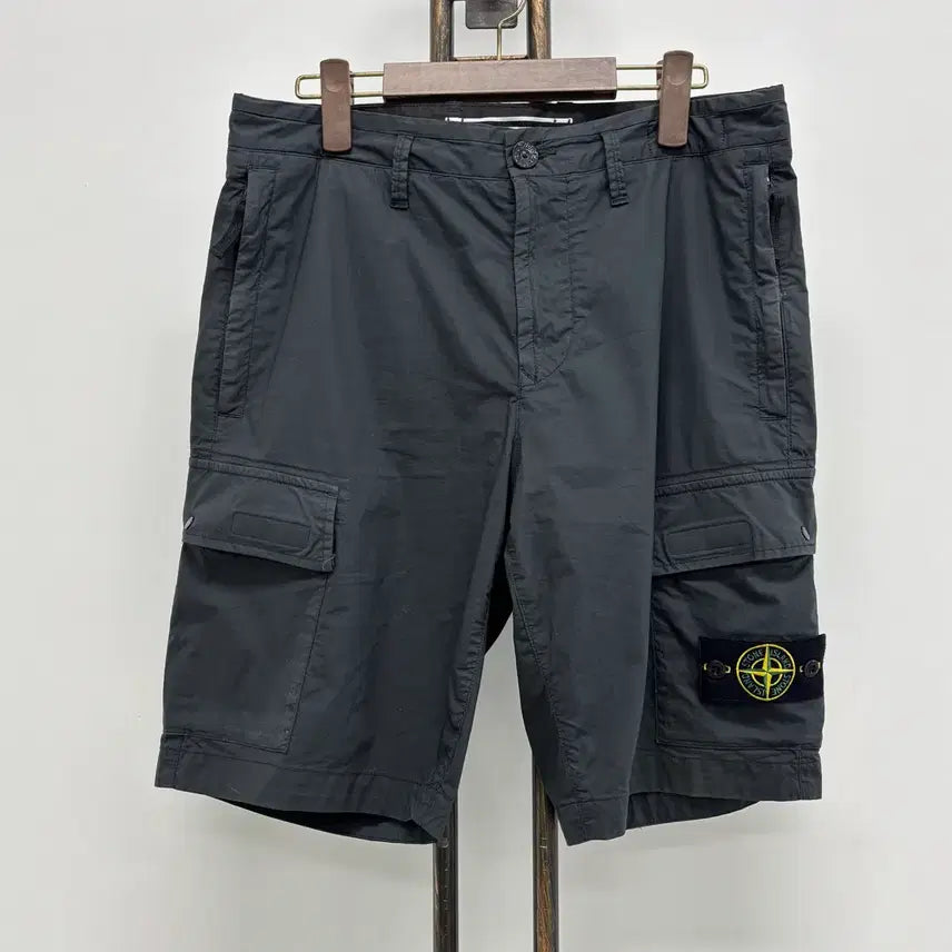 [BUNJANG] Stone Island Cargo Shorts Size 30 Grey / [30]스톤아일랜드 카고 반바지