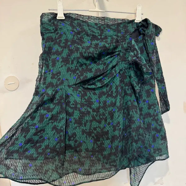 [BUNJANG] Vanessa Bruno Silk Wrap Skirt Size 34 / 바네사브루노 실크 랩스커트