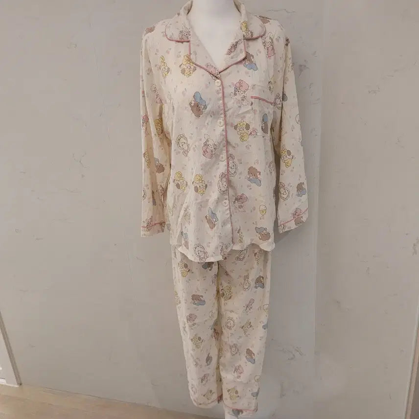 [BUNJANG] Miko Characters Pajama Set / [새상품] 미코캐릭터즈 파자마 잠옷 홈웨어 상하의 세트 일괄