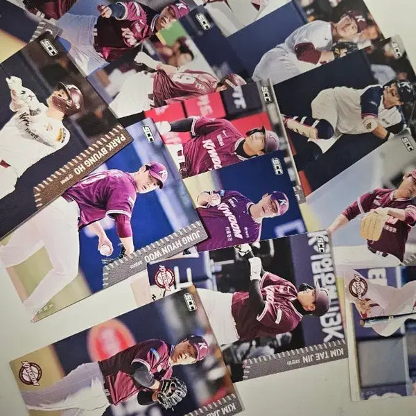 [BUNJANG] Kiwoom Heroes Baseball Player Cards Bundle Set / 키움 야구선수 카드