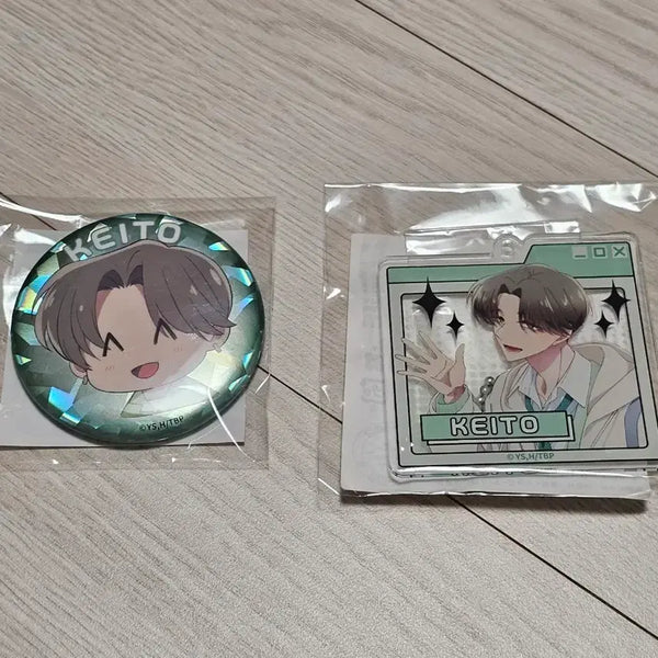 [BUNJANG] Tamont-kun Now Which Way?! Fukaya Kuzuhaku Acrylic Keyholder + Can Badge Bundle Set / (일괄) 타몬군 지금 어느쪽?! 후쿠야 쿠지 케이토 아크릴 키홀더+캔뱃지
