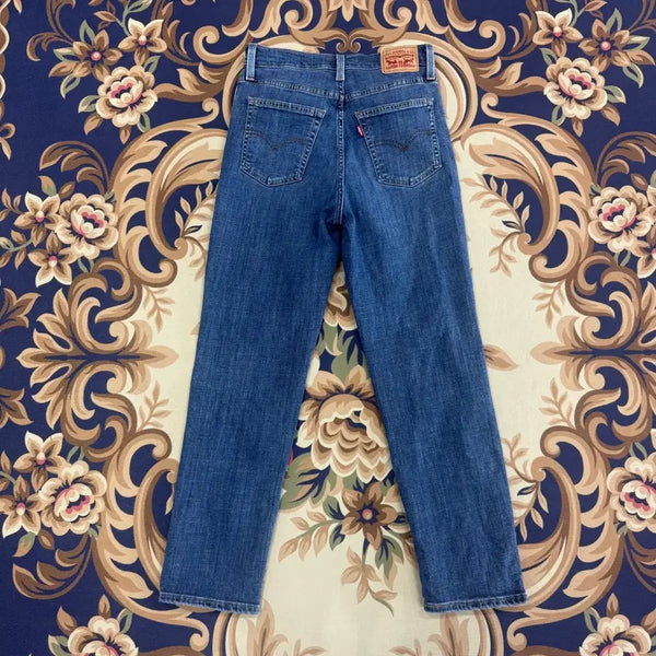 [BUNJANG] Levi's Women's 724 High-Rise Denim Pants Size 28 / (우먼즈28)리바이스 levis 724 하이라이즈 데님팬츠