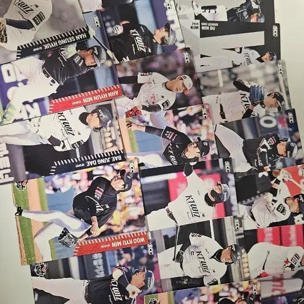 [BUNJANG] KT Wiz Baseball Player Card Bundle / kt야구선수 카드