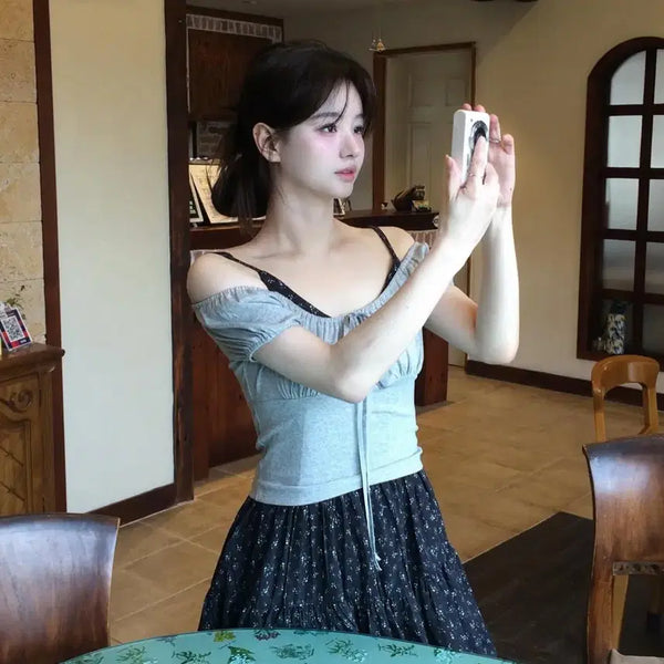 [BUNJANG] Shop Modo Flower Dress / 샵모도  플라워 원피스 새상품