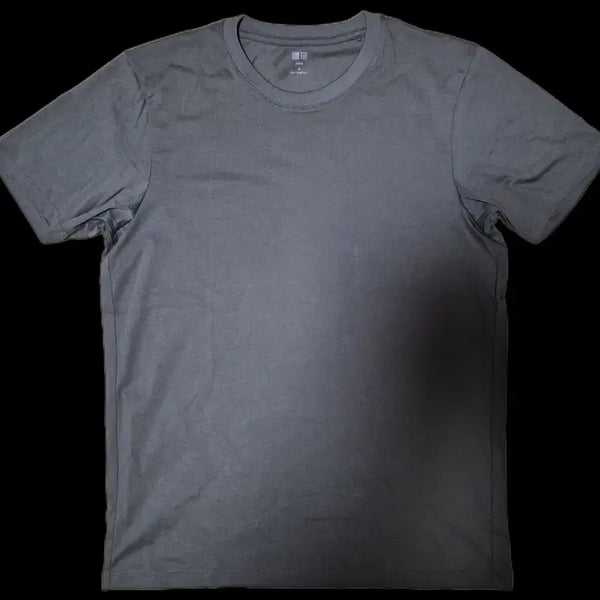 [BUNJANG] Uniqlo Supima Cotton T-Shirt - Grey / [ M ] 유니클로 수피마 티셔츠 07 그레이