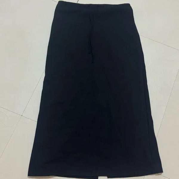 [BUNJANG] Black H-Line Midi Skirt / 블랙 H라인 스커트