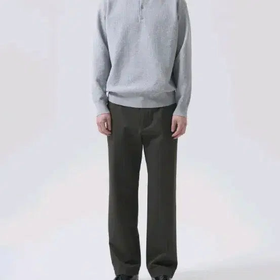 [BUNJANG] In The Row Officer Chino Pants Size 1 Charcoal Moss / 인더로우 오피서 치노 팬츠 1사이즈 차콜 모스
