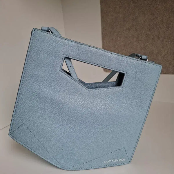 [BUNJANG] Calvin Klein Jeans Tote Bag Blue / 캘빈클라인진스 토트백 블루 가방
