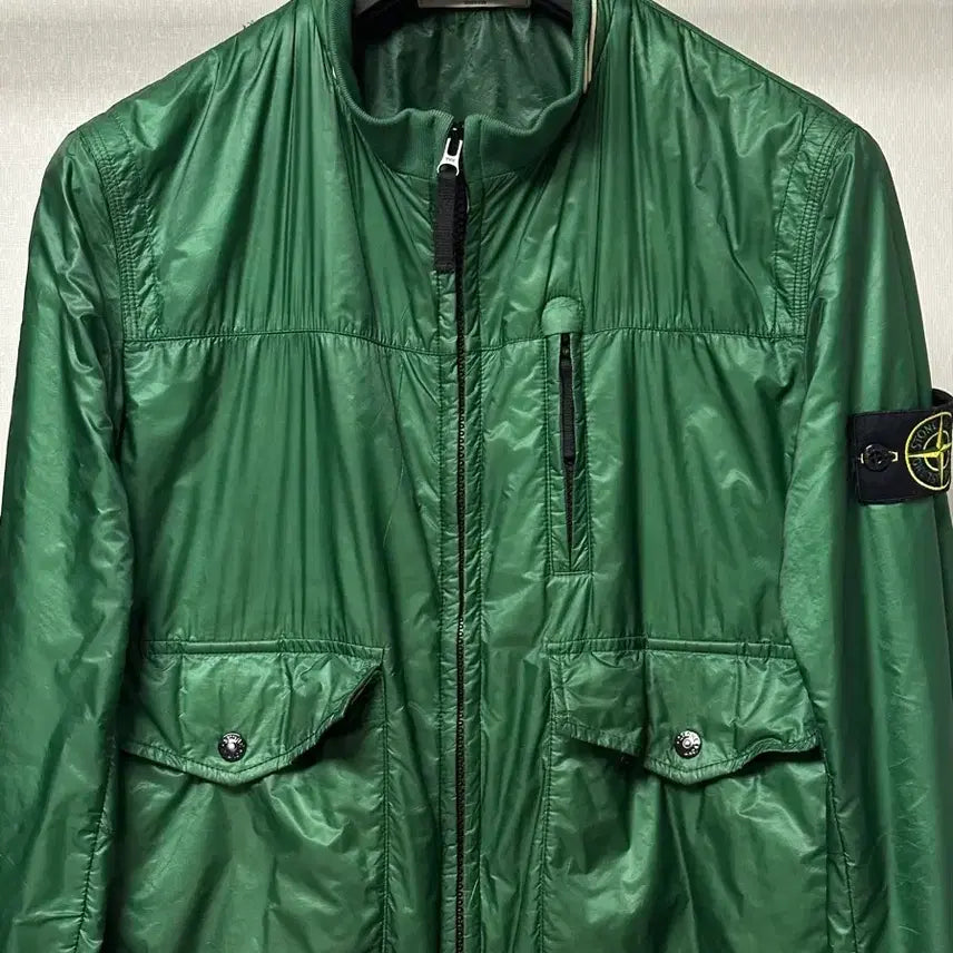[BUNJANG] Stone Island Ripstop 7 Metallic Shield Jacket / 스톤아일랜드 립스탑 7 메탈릭 쉴드 자켓 M(95-100) 국내