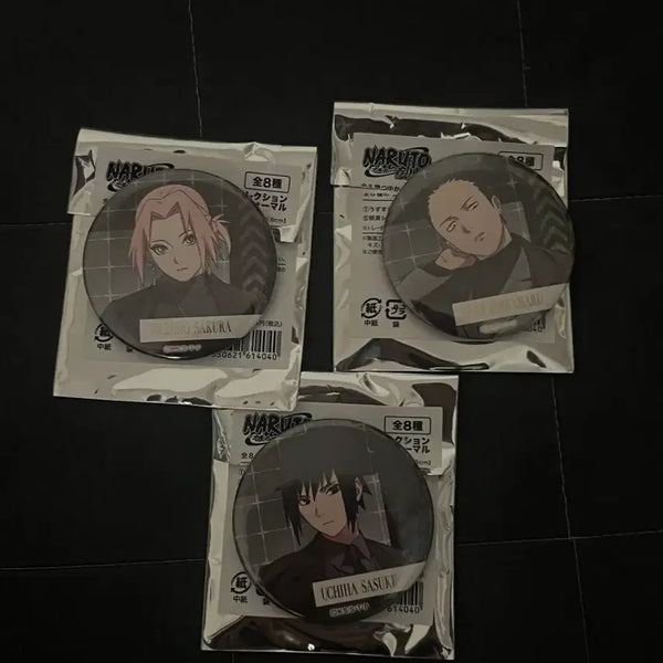[BUNJANG] Naruto Can Badge Bundle Set / 나루토 캔뱃지 일괄