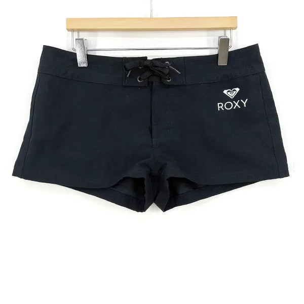 [BUNJANG] ROXY Women's Summer Front Velcro Hot Pants Black / 록시 여성 여름 앞벨크로 핫팬츠 블랙27 (HU45573)