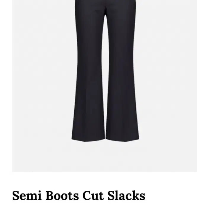 [BUNJANG] LOAR Semi Bootcut Slacks / 로아르 loar 슬랙스(새상품)