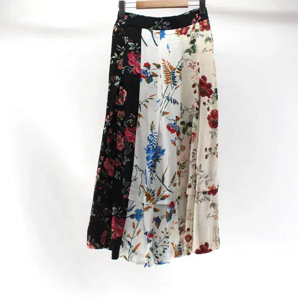 [BUNJANG] Maje Women's S Rayon Long Skirt with Back Banding / maje 마쥬 b6044 여성S 뒷밴딩 레이온 롱스커트 치마 구스몰