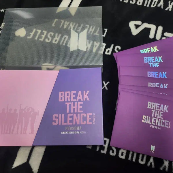 [BUNJANG] BTS Break the Silence Postcard Set & Binder Bundle / 방탄 브더사 엽서 드볼 및 바인더 양도