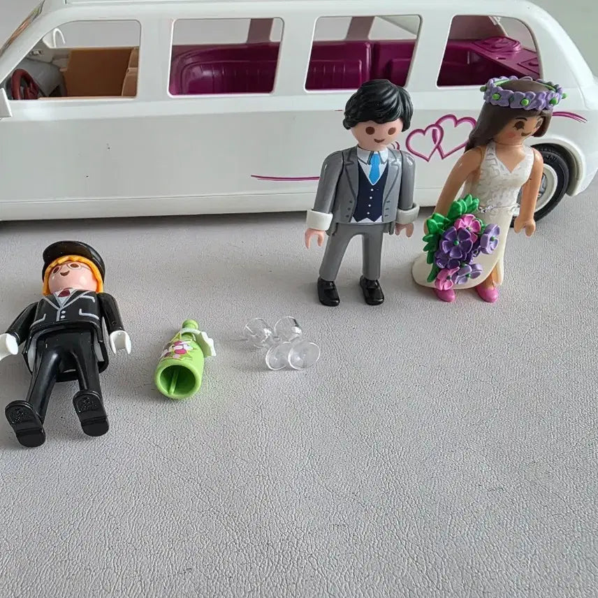 [BUNJANG] Playmobil Wedding Limousine 9227 Toy Set / 플레이모빌 리무진 9227