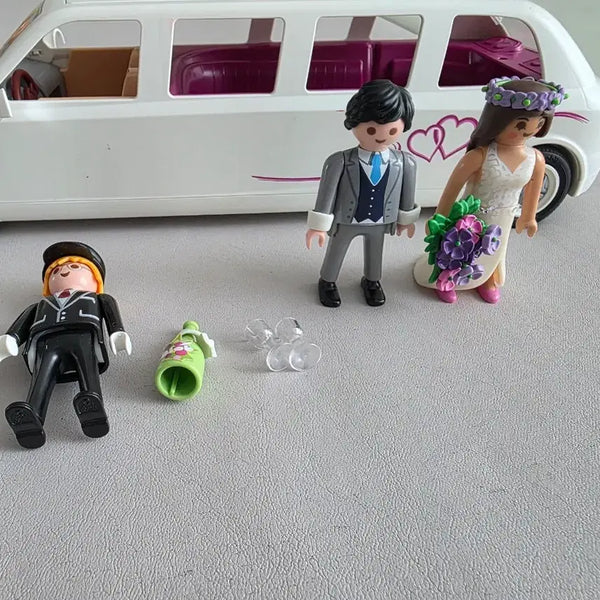 [BUNJANG] Playmobil Wedding Limousine 9227 Toy Set / 플레이모빌 리무진 9227