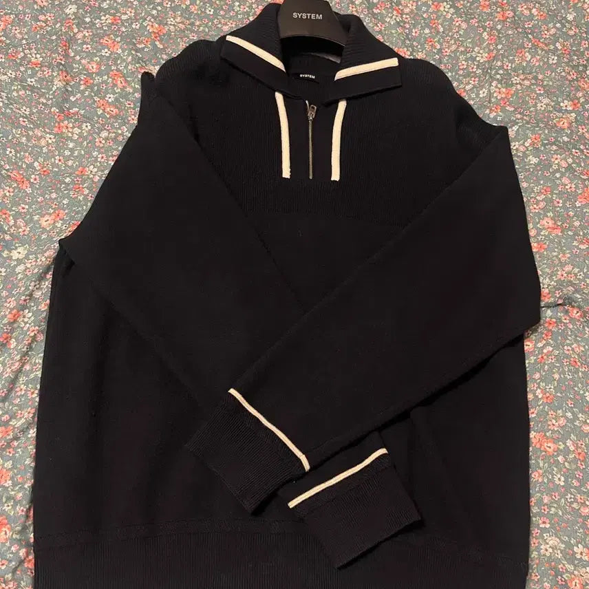 [BUNJANG] System Homme Wool Knit with Collar Detail / -시스템옴므 카라배색 울니트 -