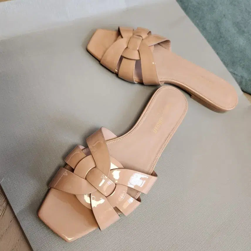 [BUNJANG] Saint Laurent Tribute Mule Sandals Size 35 / 생로랑  트리뷰트 정품뮬 샌들35사이즈