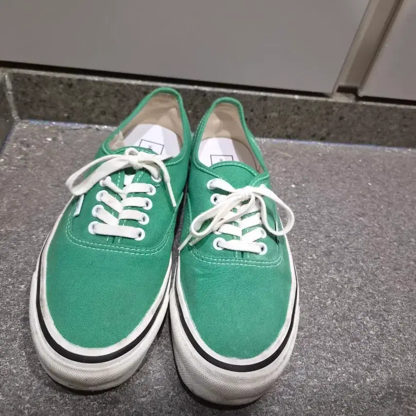 [BUNJANG] Vans Authentic Green Sneakers / 반스