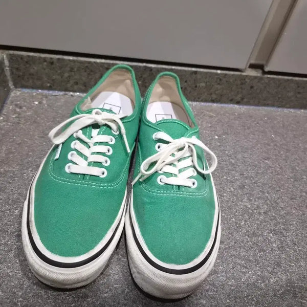 [BUNJANG] Vans Authentic Green Sneakers / 반스
